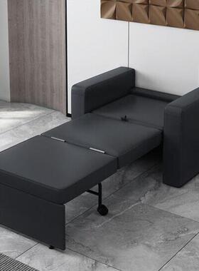 单41125简约现代茶办沙发几组合公司会客接待室黑公色三人位人沙