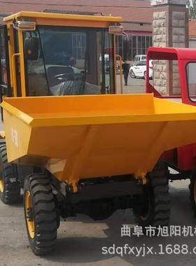 25马力单-缸斗前翻自327车建筑工地四轮蹦蹦车FC卸30柴油四驱翻斗