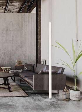 极简客餐厅LD落地灯沙发旁E墙角创意卧室床73217头厅围氛长条立式
