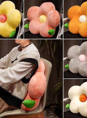 花朵抱枕靠垫子沙AL100209发客厅靠垫办公室睡护腰垫午背枕头学生