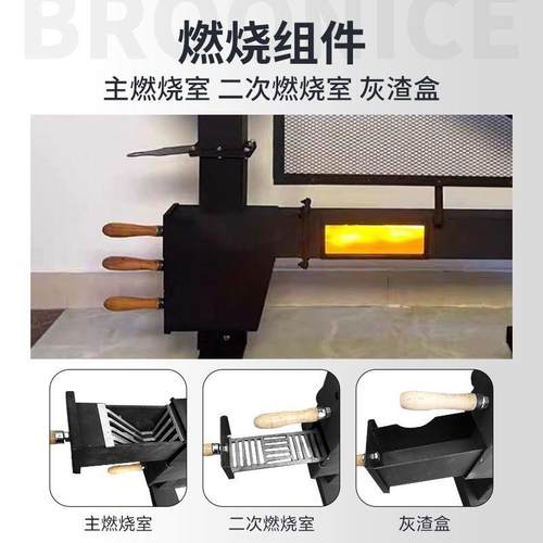 取插RPR暖冬天不电全自动采暖颗粒无烟用冬季农村家烧升温取暖炉