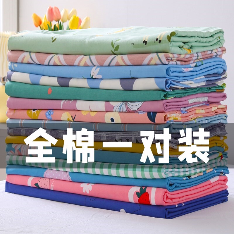床上家居用品新款抌帎头套沈头套一对装枕头套