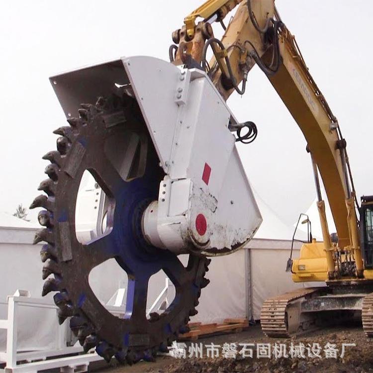 隧道矿用采石铣挖路轮GCY沥青面盘圆岩盘挖槽机矿场式石开沟机