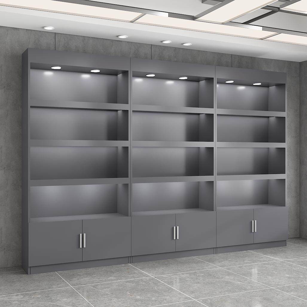 酒架展示列柜陈架可超柜市便利柜店烟酒货架红酒架无品牌/落地展