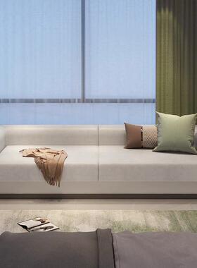 网红飘窗垫沙2023新款卧室发改造JPK轻奢阳坐台窗垫台沙发布艺沙