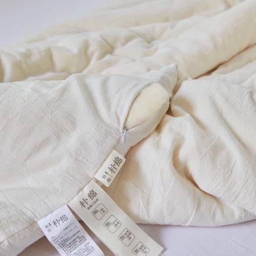 日简约纯色全棉大豆纤维被芯纯棉夏式被原棉本色褥SLA四凉被季冬