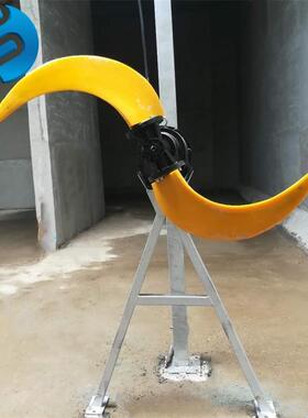 集推污RYB池潜水进器水推流器配件潜聚氨酯叶轮制造