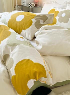 K1502被42新款床上用品四590件套夏天被全棉纯棉床单套床笠罩宿舍