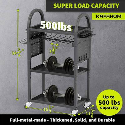 带轮子的花园工具收纳架动工具收纳电具支IVS架工整理盒储物架置