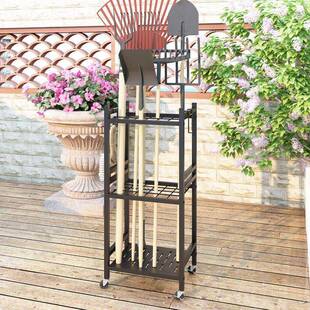 农具收园悬林纳铁艺园收纳SQS工具架庭院工具架艺工具收纳挂置物