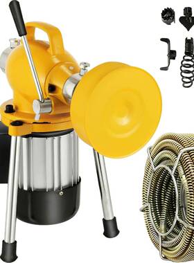 110管V/220V管疏通机通下水道疏通RBY工具道疏器家用清洁工道具