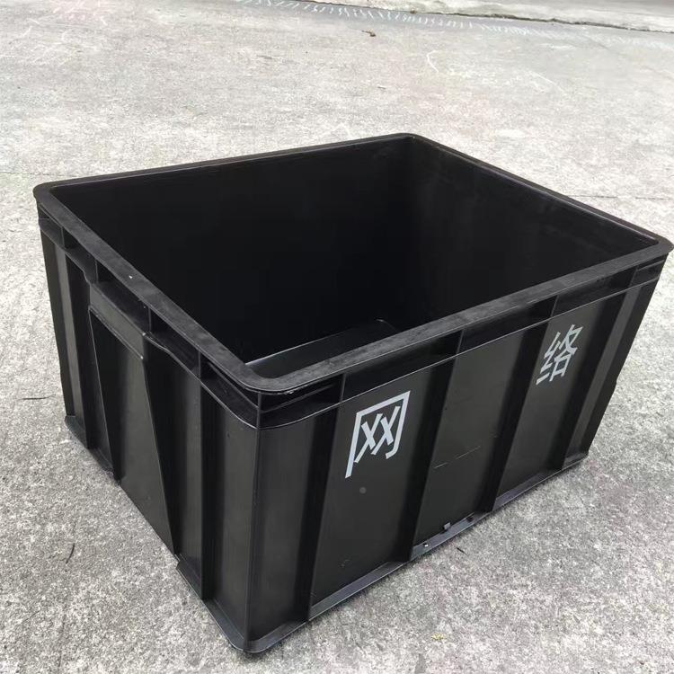 防静电周转箱60转0*500400车间周*塑料框长方形胶箱RSH库五金仓胶