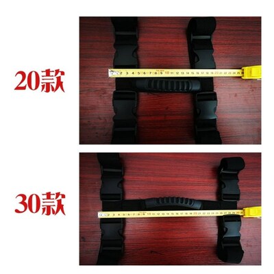 摩托车铝合金边箱行李绳帮带三箱提手安全绳旅行通用型捆扎带卡扣