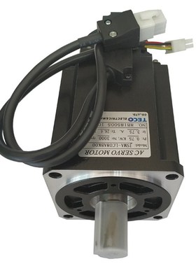 东元伺服电机马达750W现货JSMA-PLC08ABK/220V 东元伺服电机