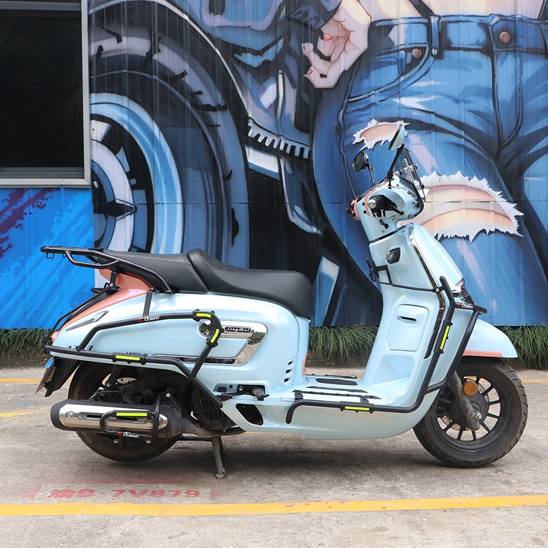 适用贝多芬无极SR150C尾架尾翼货架LX150T-36加强行李架改装衣架