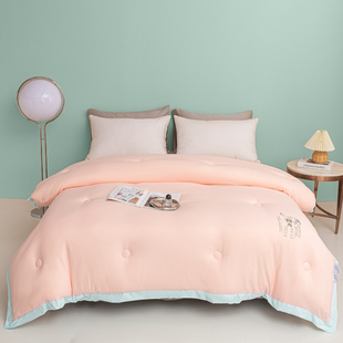 新款大豆纤维冬被棉花被子200230厚被子150200学生宿舍单人被