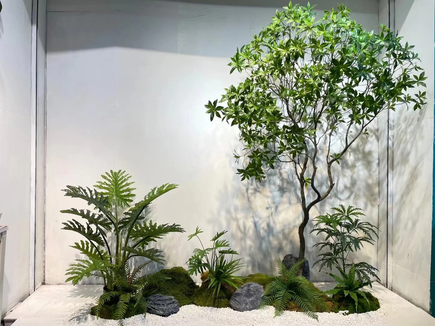 仿真吊钟树仿真假花景观室内橱窗商超装饰马醉木大型绿植造景组合