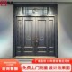 辰辉不锈钢烤漆别墅大门农村自建房双开门对开门入户门子母铸铝门