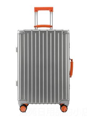 正品Z李tka箱groo行李婚n礼红色推车箱铝框静音万能轮行李箱嫁妆