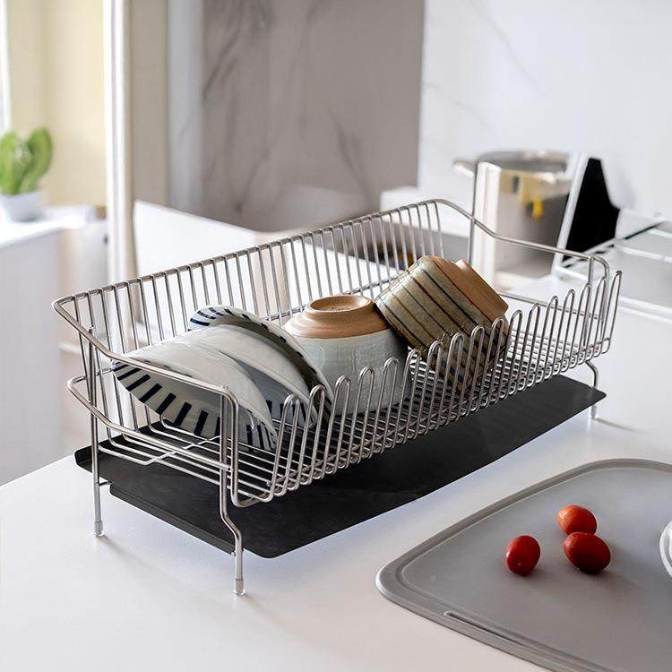 沥水架架3F97JTT7604不锈钢碗收纳子多功能家用厨碟房台面碗筷水,厨房/烹饪用具,抹布架/厨房清洁收纳架,淘宝优惠券,粉丝福利购,淘宝优惠卷