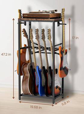 实木吉他置UCX物架式他架电吉他吉落地架贝斯排放置架家乐器琴架