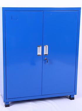 重型铁皮车柜间工具加厚汽双修储物柜开门带锁车间零91386件直柜