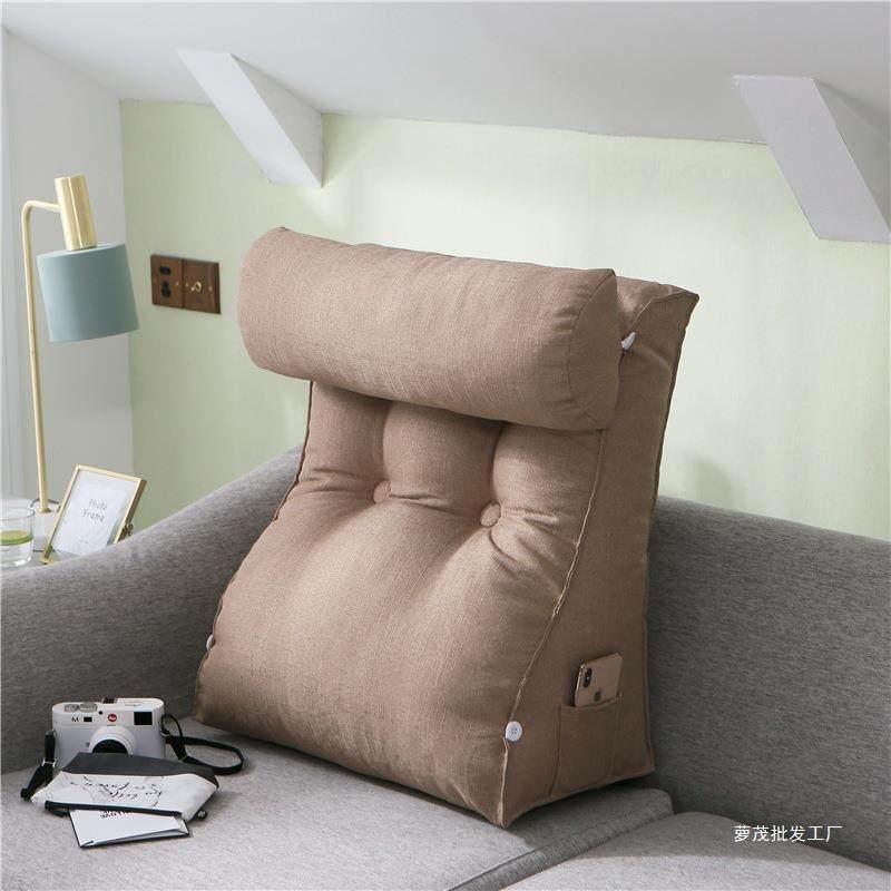 现代珩咎1001简约色带头枕大可靠背调节床头三枕角靠飘纯窗沙发靠,居家布艺,抱枕被,淘宝优惠券,粉丝福利购,淘宝优惠卷