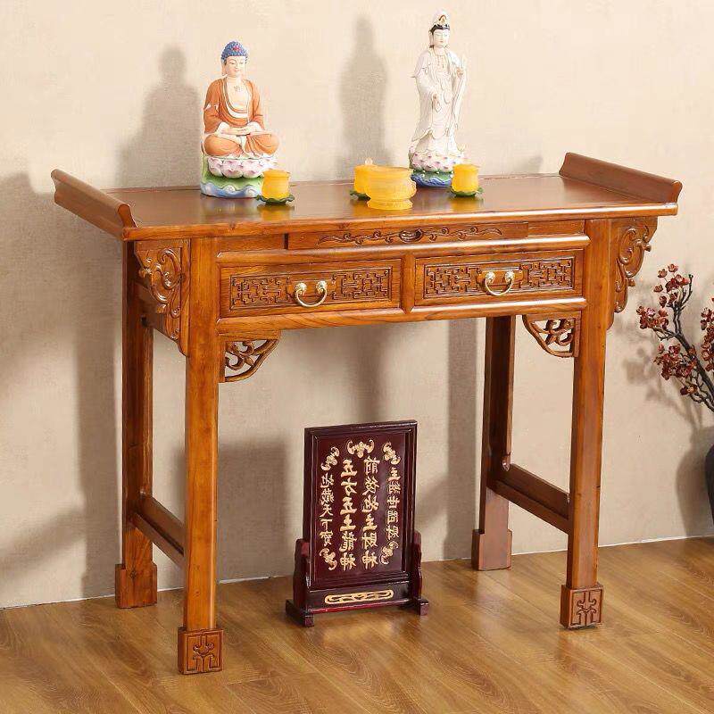 桌香案家用佛台柜神台供现代实木贡台香火新厅中式客中XDW佛堂柜