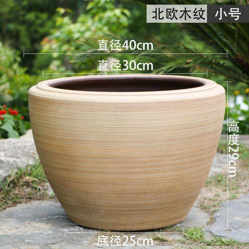 de陶瓷鱼缸缸大瓷水缸特大莲号老式庭dEF2sBNiZ院大缸养荷花盆缸