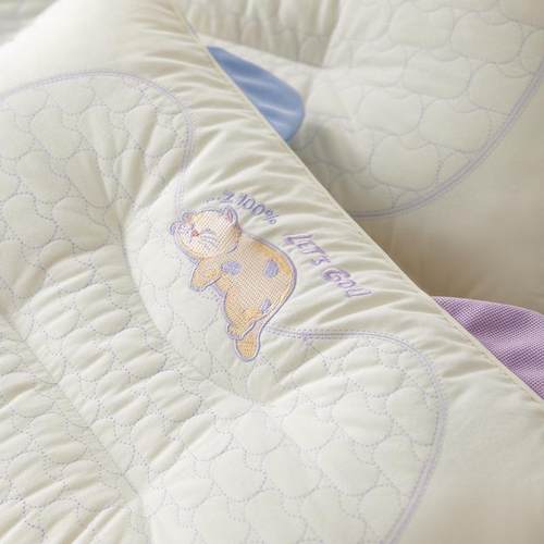 2024新款A头类C3PAZ45A面全棉枕可水洗枕儿童宝宝成人枕双柔软分