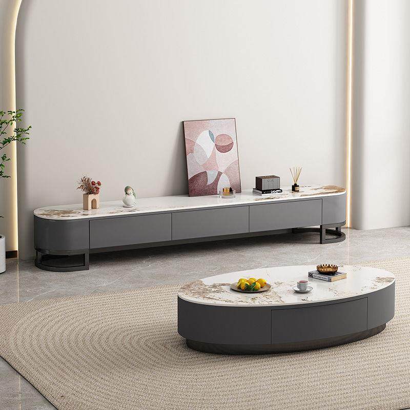 椭形极简用岩板子茶几圆客厅家小户SWR型现代轻奢简约茶桌电视柜,电子元器件市场,其它元器件,淘宝优惠券,粉丝福利购,淘宝优惠卷