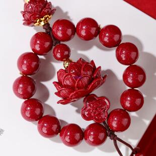 2025新款 载紫砂挂朱砂汽车挂件莲花车挂车内车车427平金安