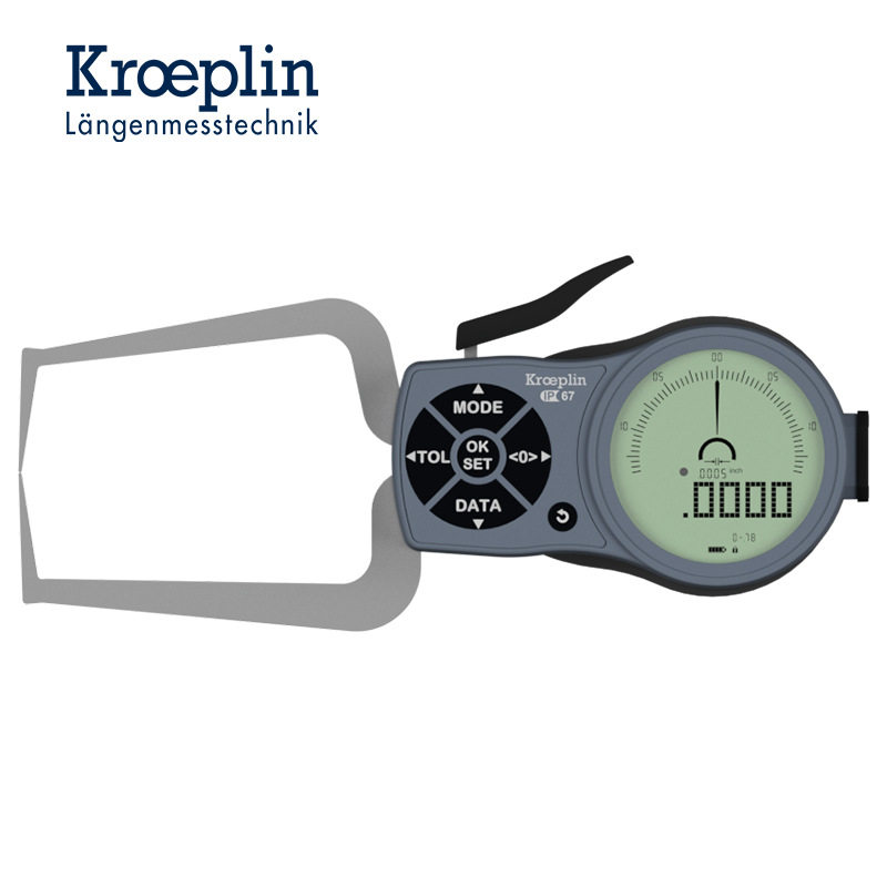 KROEPLIN数显外测卡规K220S