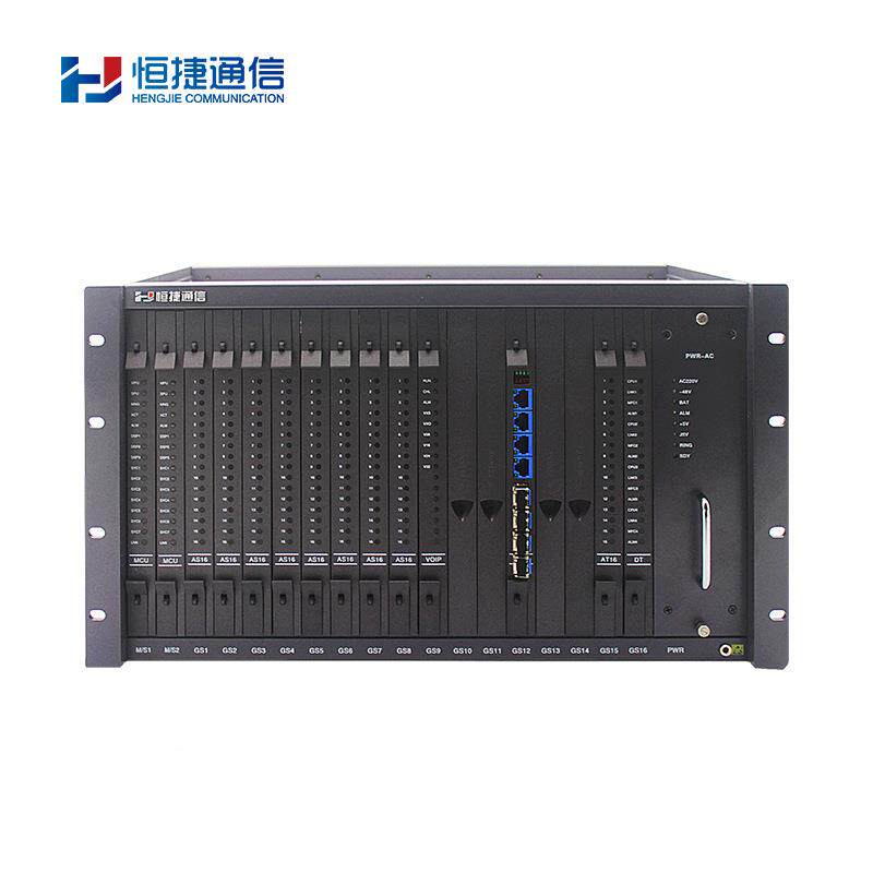 恒捷通HJ-E800B信控数字程电话交换机4J-E800B32进96出H质量稳定