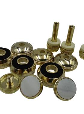 小号配件上小号巴哈按键扣白贝按钮PEL盖下连接杆铜盖扣