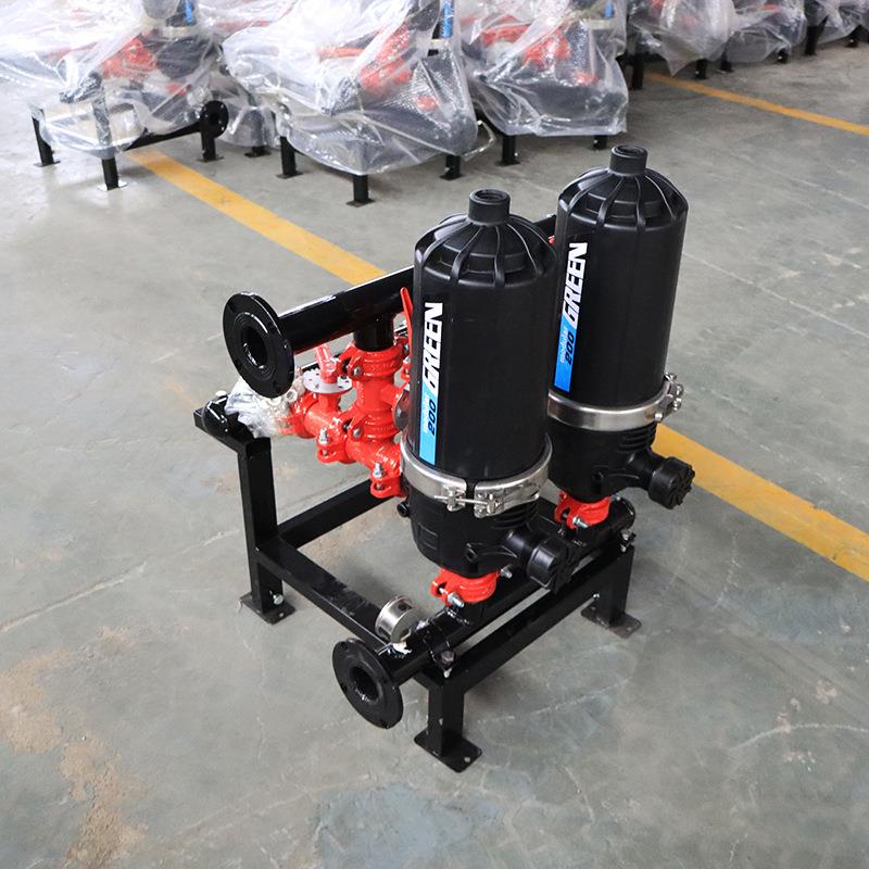 全自动设片过滤器水处理备智能自叠叠片过滤动器叠片过滤手动叠片