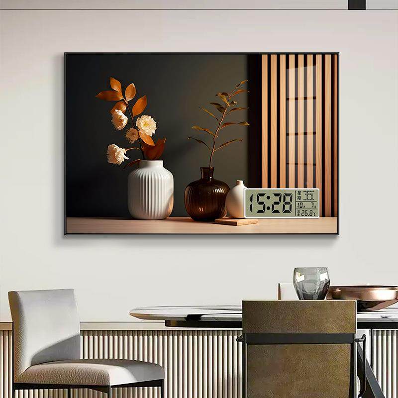 年静物花卉电子万历电表电箱饰画配装XY722441电箱电闸源遮挡总开