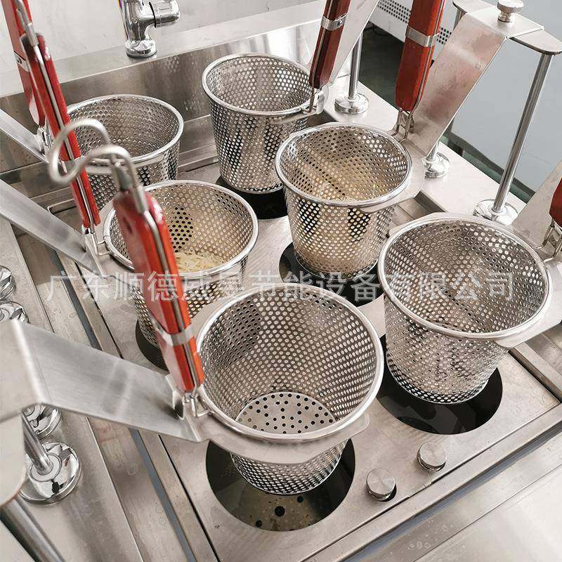 式商用面炉桶连柜座470麻辣烫立一体炉煮面馆酒店汤粉设炉备