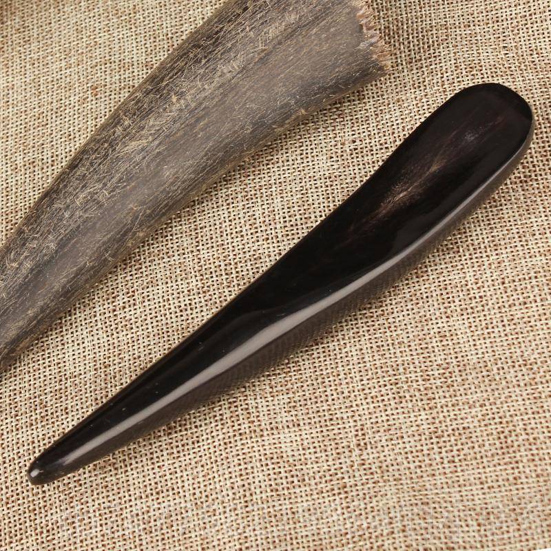 正品牛角拨筋棒美容器面部脸部用穴刮痧棒女通足底经络点位按摩拔