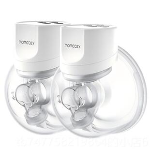 正品Mmcozyo奶器电动免手扶静音便携戴穿式小吸奶碗S12Pro双支礼