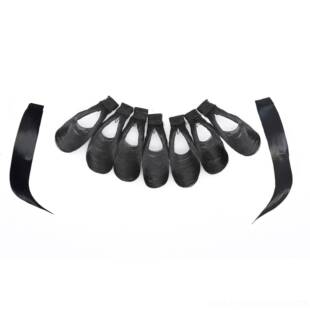 正品[后汉雨山假发片刘海抓夹合]古风服挽发披发片集高泡泡须水鬓