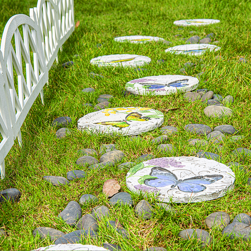 sungmor 创意卡通花园踏步石庭院草坪脚踏石幼儿园防滑垫脚汀步石