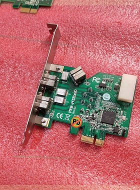 FWB-PCIE1X20 2路3接口-1394B工业级视觉相