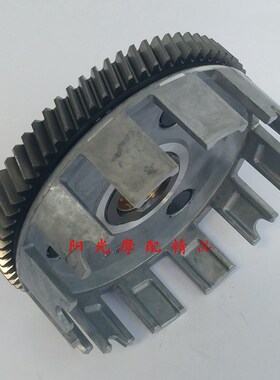 适用GN125H GN125-2/2D/2F摩托车初级从动齿轮总成离合器大齿大鼓