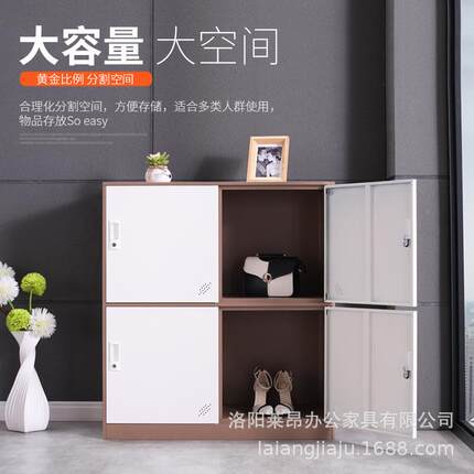 皮更幼衣柜存包柜学生多格书包柜教室收园纳储物czgy-10柜儿小铁