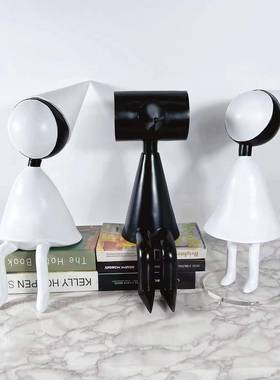 约现代OVT简树脂纪念碑谷达艾乌鸦人摆件家居客桌面厅样板间软装