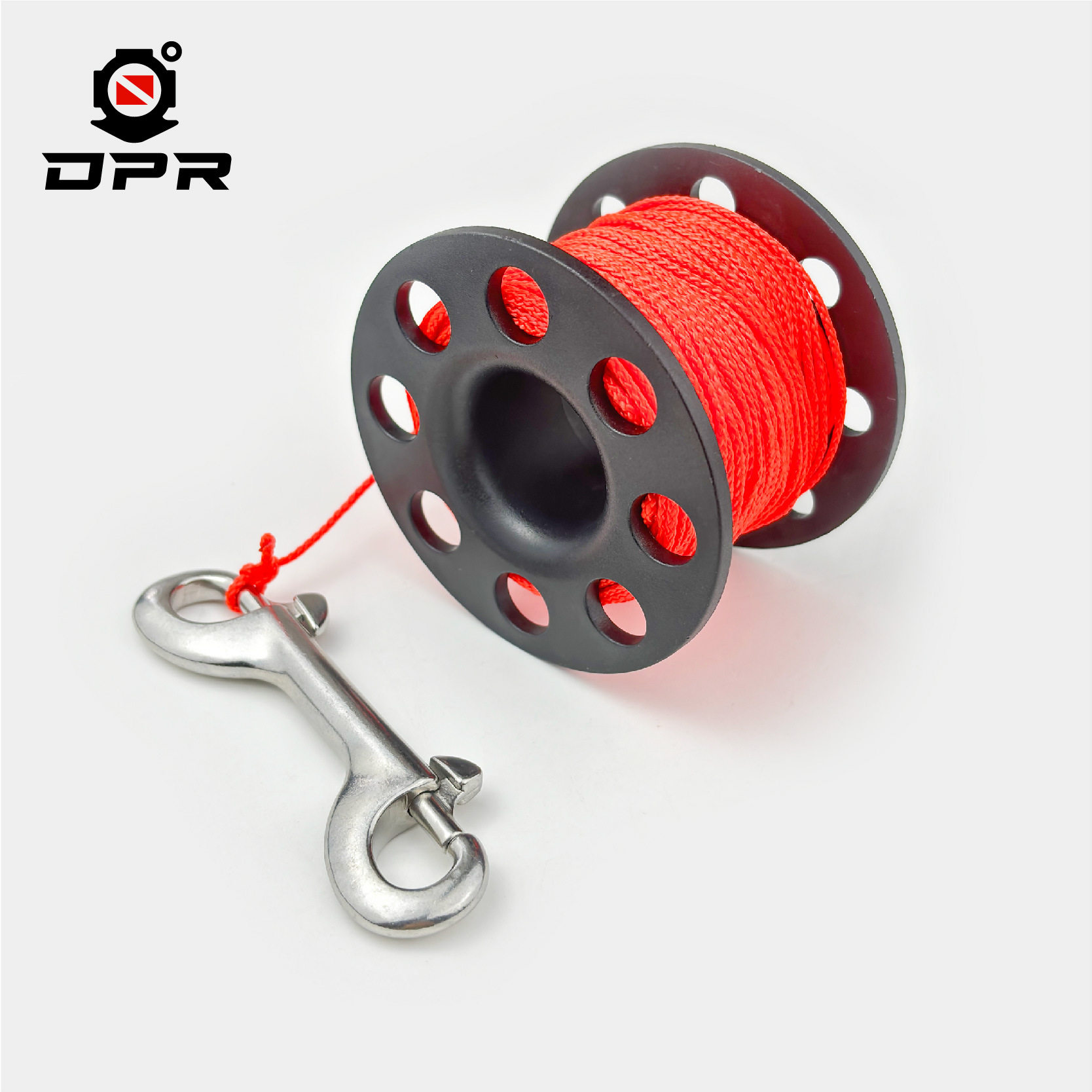 潜水尼龙线轮45米线轮 配潜水象拔SMB使用Divng Plastic Reel