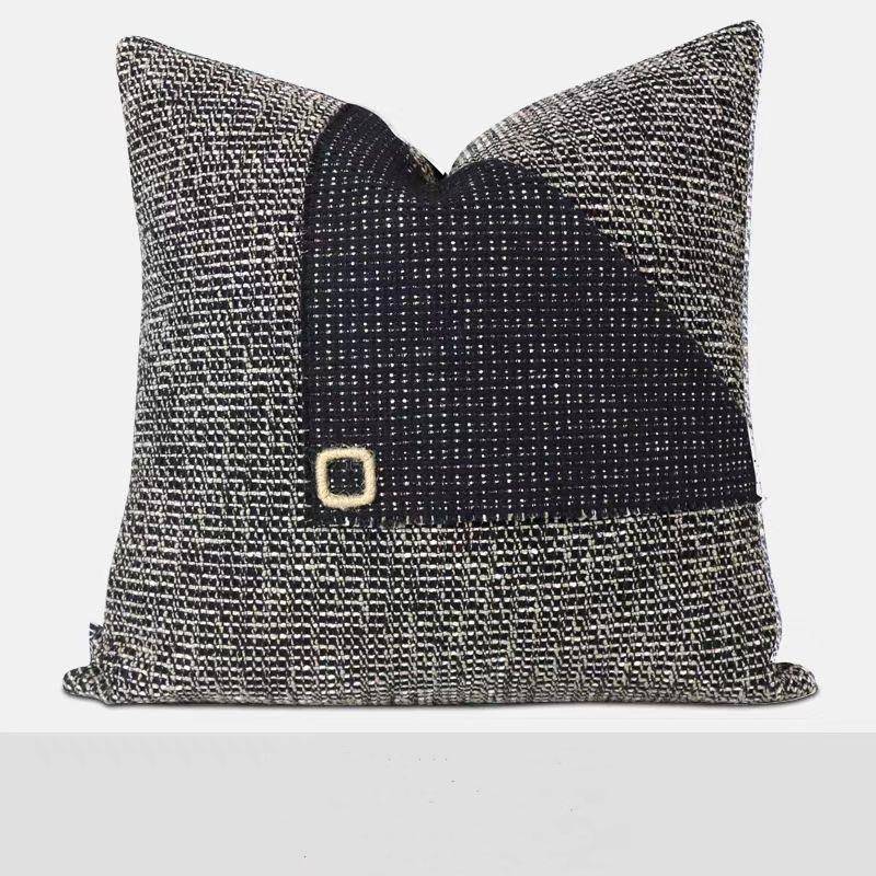 轻奢简约现HDK代抱枕包沙发客靠方枕样板间酒垫店抱枕靠腰厅枕