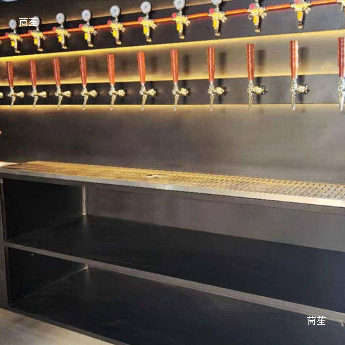 酿扎啤酒墙酒啤器风冷水冷商用精酒机售酒机整体设备打673一体机