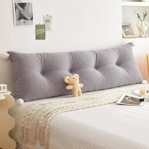 床软包靠枕腰靠垫护沙发头抱枕65556928可拆洗靠背榻大榻米床上儿